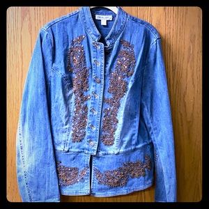 Coldwater Creek Jean jacket Size M